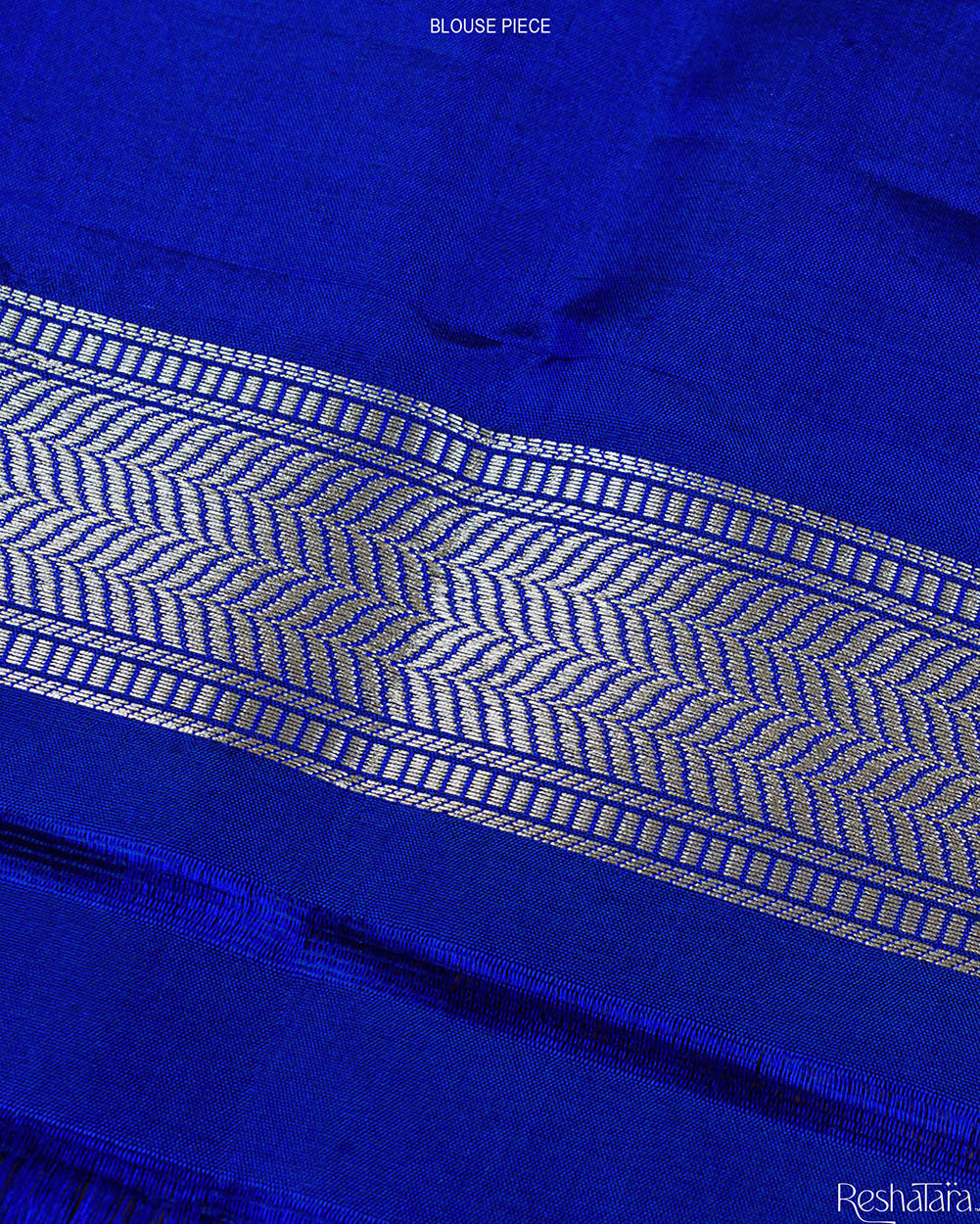Royal Blue Meenadar Kadhua Pure Katan Silk Banarasi Handloom Saree