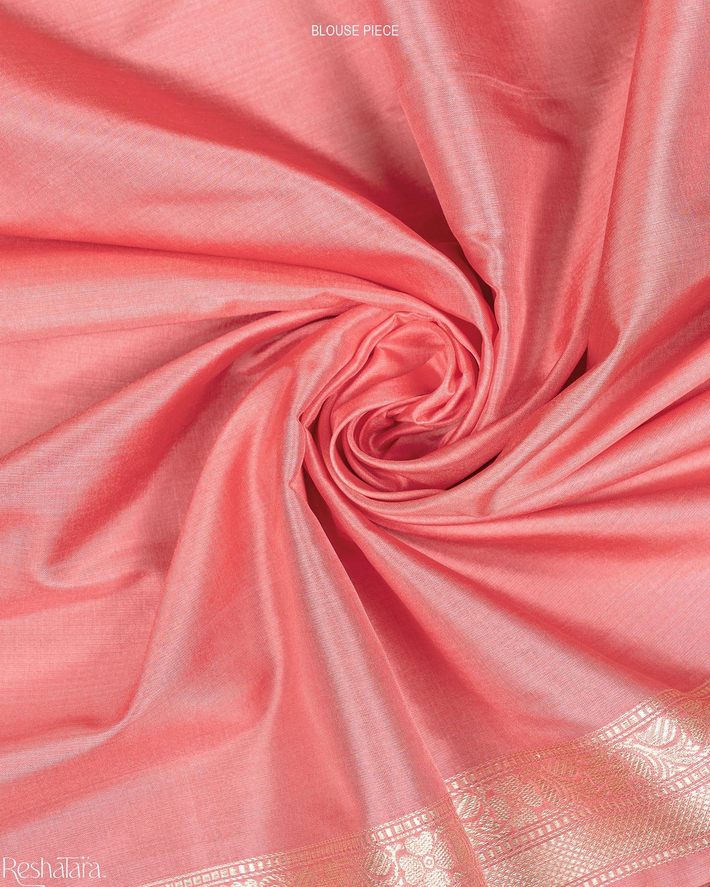 Rose Pink Meenadar Pure Katan Silk Banarasi Jangla Handloom Saree