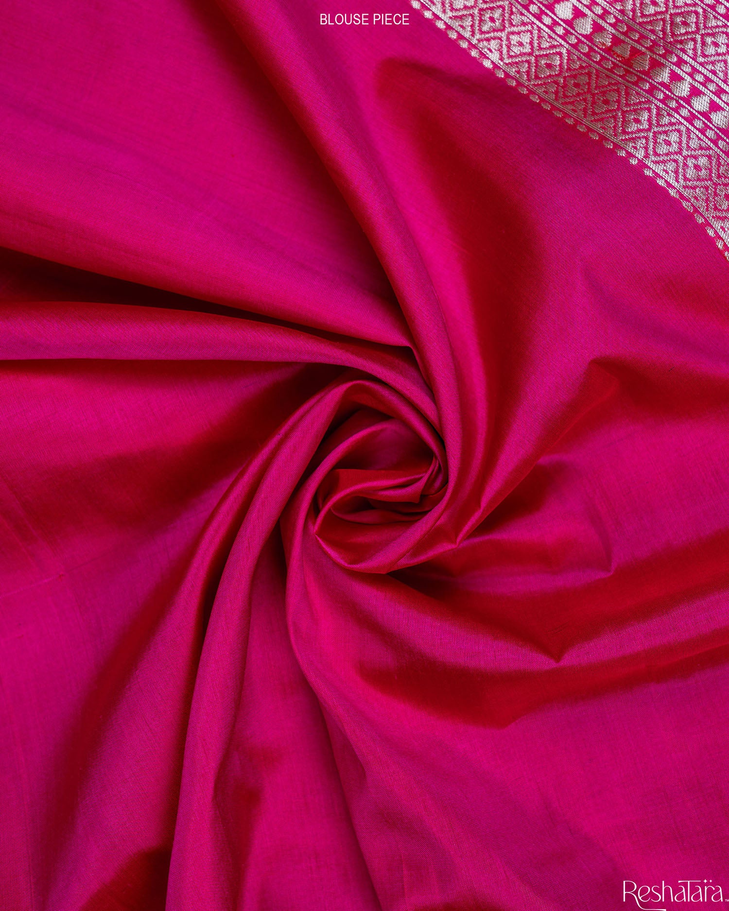 Rani Pink Meenadar Pure Katan Silk Banarasi Handloom Saree