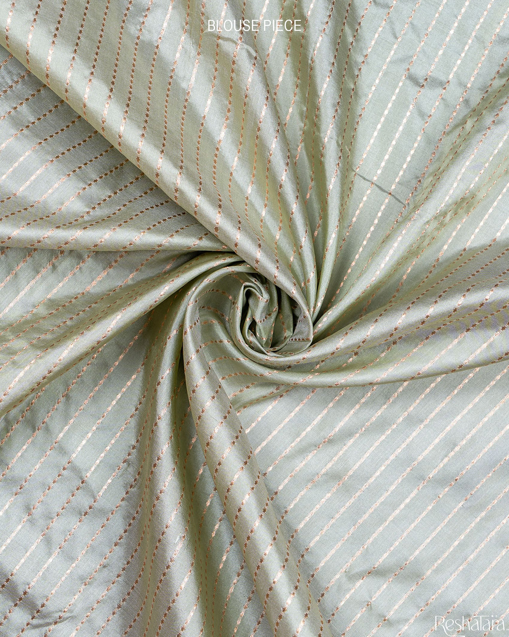 Pista Green Kadhua Pure Katan Silk Banarasi Handloom Saree