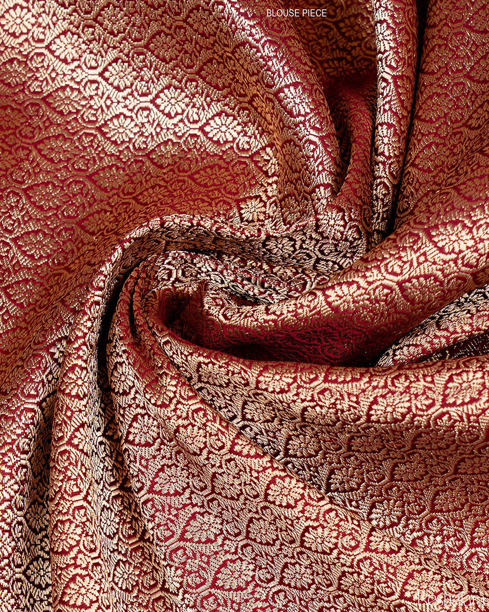 Maroon Kadhua Pure Mulberry Banarasi Silk Handloom Saree