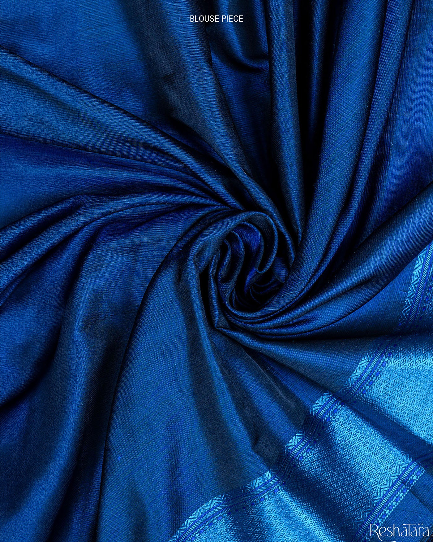 Peacock and Royal Blue Tanchoi Pure Katan Silk Banarasi Handloom Saree